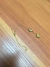 中国黄金（CHINA GOLD）四叶草黄金手链女士99足金花朵手链生日礼物送女朋友老婆 京速推-足金双四叶草手链【纪念品】 实拍图