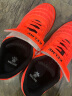 卡尔美（KELME）儿童足球鞋魔术贴免系带碎钉TF透气学生球鞋6873003 荧光橙 35 实拍图
