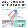 米妍（meyarn）正畸电动牙刷 矫正牙齿戴牙套整牙专用软毛青少年成人 送2刷头 实拍图