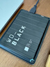 西部数据（WD）WD_BLACK™P10移动硬盘游戏存储备份外置机械高速兼容mac扩展ps4 ps5 游戏硬盘| 2TB 高速传输 官方标配 实拍图