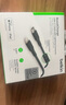 贝尔金（BELKIN）苹果数据线 PD快充 Type-C转Lightning充电线 MFi认证 iPhone手机充电线 2米黑色编织 CAA004 实拍图