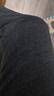 真维斯（JEANSWEST）牛仔裤男加绒2025冬季轻商直筒修身保暖牛仔长裤男黑色加绒34 实拍图