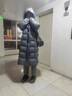 伯希和（Pelliot）[极光MAX]鹅绒羽绒服长款冬季女户外连帽保暖加厚外套12340806黑L 实拍图