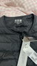 波司登（BOSIDENG）【反季】轻薄羽绒服90绒女短款露营徒步拿捏温差休闲保暖马甲背心 【店长推荐】黑色8056 M 165/88A 实拍图