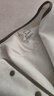无印良品（MUJI）女式抓绒开衫 女士睡衣上衣可外穿外套 单件家居服秋冬长袖女装 象牙色 M（160/84A） 实拍图