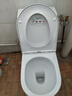 箭牌（ARROW）【国家补贴】直冲式马桶大冲力家用坐便器静音缓降盖板马桶坐便器 直冲马桶12601/含配件 350mm 实拍图