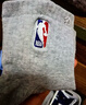 NBA篮球袜子男士抗菌防臭运动袜秋冬全毛圈加厚毛巾底跑步棉袜3双 实拍图