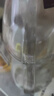 卿婵透明六角蜂蜜玻璃瓶辣椒果酱瓶酱菜瓶储物食品罐头瓶密封可蒸煮 500ML【泡沫包装】3只 实拍图
