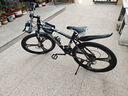 永久（FOREVER）山地自行车男越野单车变速赛车26英寸学生成年大人女成人 钢架三刀-黑灰【超强减震 高承重】 26寸27速【适合:160-180cm】 实拍图