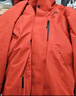 伯希和（Pelliot）【经典2.0山野】冲锋衣三合一男女秋冬户外防水防风保暖外套夹克 【女款】丹霞红 | 两件套 | 抓绒内胆 XXXL 女 146-160斤 男186-200 实拍图
