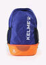 KELME/卡尔美 多功能运动双肩包男书包健身排球足球训练装备背包带鞋包 彩蓝/荧光橙 20-35升成人（尺寸:35*19*52CM） 实拍图