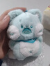 正版哇呜喵毛绒钥匙扣小挂件创意嘟嘟猫可爱书包吊饰配饰小礼品 蓝色 正版嘟嘟猫 实拍图