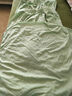 三件套冰丝睡衣女春夏季宽松纯色短袖薄款t恤可外穿 清凉绿 均码（推荐80-130斤） 实拍图