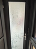 浪漫满屋磨砂静电玻璃贴纸新中式窗户玻璃贴膜阳台玻璃门贴防窥遮阳玻璃贴 颂竹(透光不透明) 定制磨砂静电玻璃贴-请联系客服 实拍图