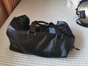 七匹狼休闲旅行包男斜挎大容量行李包皮质手提干湿分离健身包运动训练包 加大号【人造革】干湿分离+独立鞋仓 实拍图