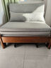 源氏木语实木沙发床现代简约多功能可折叠床北欧风小户型客厅两用双人沙发 0.95m山毛榉胡桃色(雾灰) 实拍图