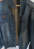 真维斯（JEANSWEST）牛仔夹克男2025春夏季柔软舒适潮流翻领夹克外套男装深蓝色2XL 实拍图