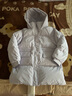 森马（Semir）森马羽绒服女中长款大毛领24冬新款工装风保暖外套109724113016 实拍图