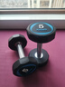 KYLINFIT 商用PU哑铃 圆头型环保十边手铃 男士2.5~25kg全规格 健身器材 5kg单只 实拍图
