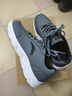 安踏（ANTA）男鞋冬季软底跑步鞋秋冬新款防水休闲鞋皮面保暖旅游运动鞋子男士 (皮面防泼水)灰黑5529-2 40 实拍图