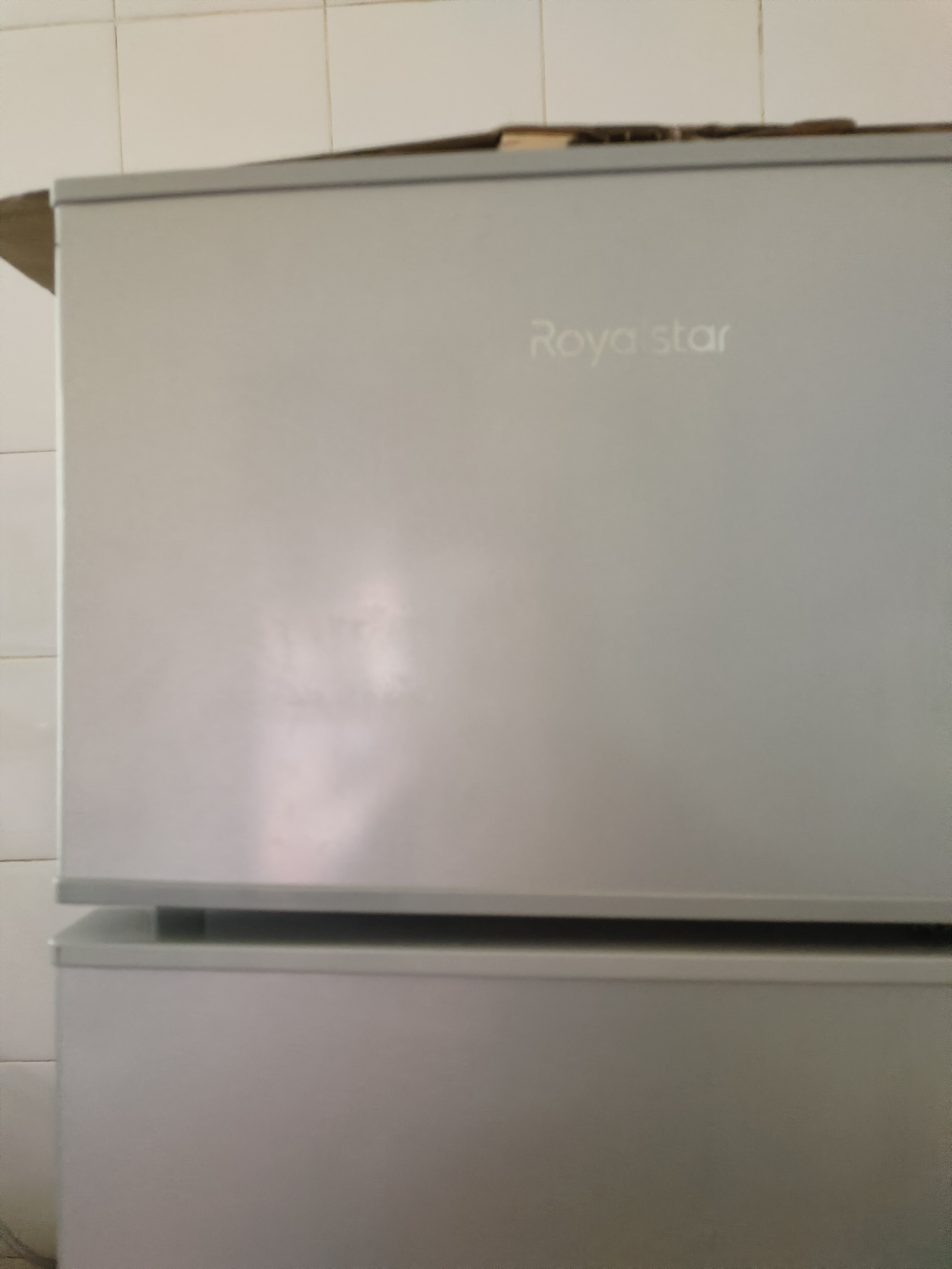 荣事达（Royalstar）【送货上门】迷你冰箱小 租房用小型双门电冰箱家用宿舍冷冻冷藏节能 58L9RSZ【一级能效，三天约一度电】银 实拍图