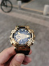 卡西欧（CASIO）男表黑金G-SHOCK双显运动防水时尚腕表送男友礼物 GM-110G-1A9P金色小钢炮 实拍图