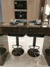 舒梵匠事 轻奢升降吧台椅现代简约吧台椅子设计师吧台凳意式高脚椅高脚凳 实拍图