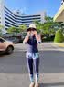 芭比防晒游泳衣女分体两件套保守显瘦长袖长裤潜水女士海边度假泳装 实拍图