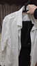 帝宾泽大码白衬衫男长袖加肥加大胖子宽松商务免烫抗皱竹纤维弹力衬衣 实拍图