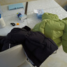 左西男童红色羽绒服冬季2025新款儿童三防加厚保暖外套潮 果绿色 120 实拍图