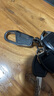 九乘（JIUCHENG）汽车钥匙扣电动自行车防丢腰挂男士摩托车钥匙扣创意简约 黑6611 实拍图
