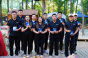 昕衣季夏季polo衫工作服工衣定制t恤刺绣文化高端短袖服装衣服印字logo 经典黑 2XL 实拍图