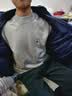 JEANSWEST LIFE真维斯国潮男士针织衫冬季加绒保暖毛衣男中国风学生休闲宽松毛衫 实拍图