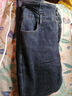 真维斯（JEANSWEST）牛仔裤女长裤加厚加绒裤女高腰冬季显瘦修身小脚裤子女蓝灰色31 实拍图
