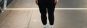 耐克（NIKE）女健身裤 春秋紧身瑜伽裤 弹力贴身 FN3233-010 黑 M 实拍图