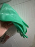 巧姨牛筋橡胶家务洗碗手套加厚耐用厨房刷碗清洁保洁商用手套天然乳胶 3双-绿色特厚 M中码 实拍图