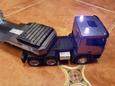 汇纳玩具遥控平板拖车玩具卡车工程汽车模型运输仿真货车可载重男孩礼物 96cm遥控平板车 实拍图