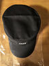 jeep吉普 帽子男士全封口平顶帽户外休闲帽子冬季纯色刺绣鸭舌帽 黑色 L (56-58CM) 实拍图