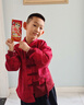 罗蒙儿童唐装加厚套装秋冬款男童汉服女童国潮红色喜庆演出服 红色140 实拍图