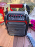 山水（SANSUI）D35广场舞户外K歌直播带声卡低音炮大音量便携式蓝牙音箱小型播放器电木吉他民谣乐器音箱 实拍图