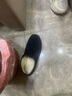 回力（Warrior）棉鞋男鞋冬季老人鞋保暖加绒爸爸鞋布鞋子男一脚蹬休闲鞋 全黑 44 实拍图