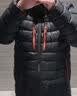 迪卡侬（DECATHLON）男女羽绒服内胆加厚连帽保暖常规款外套面包服轻薄羽绒服 男款-黑色 S 实拍图
