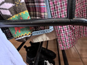 溢彩年华金属衣帽架落地挂衣架双层置物衣服架卧室简易衣架子1101BK2 实拍图