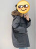 波司登极寒鹅绒羽绒服男女情侣同款冬季加厚连帽短款大毛领外套 实拍图