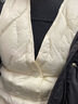 雅鹿2025冬季新款轻薄羽绒马甲女背心内胆保暖短款修身内穿贴身马夹 珍珠白 M 实拍图