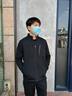 安踏（ANTA）易打理运动套装 丨男女夏季晨练服潮流卫衣运动外套束脚长裤子 【立领通勤】基础黑2517201-4 L/男175 实拍图