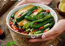 崔奶奶【腌小黄瓜 】生鲜东北特产延边朝鲜族泡菜酱黄瓜酸甜脆280g盒装 酸甜黄瓜280g*1【罐装】 实拍图
