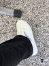 安踏元年丨女鞋板鞋冬季厚底增高休闲鞋小白鞋平底白色百搭运动鞋女 【元年-新】象牙白/淡紫灰-4 36.5 实拍图