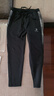 卡尔美（KELME）加绒足球收腿裤男修身针织弹力训练长裤跑步保暖运动裤 黑色 L  实拍图