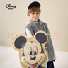 迪士尼（DISNEY）童装儿童男女童舒棉绒马甲时尚保暖坎肩上衣24冬DB341DE06雅灰110 实拍图